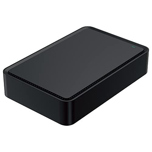 FFF 外付HDD 8TB テレビ録画用 外付けハードディスク USB3.0 ブラック