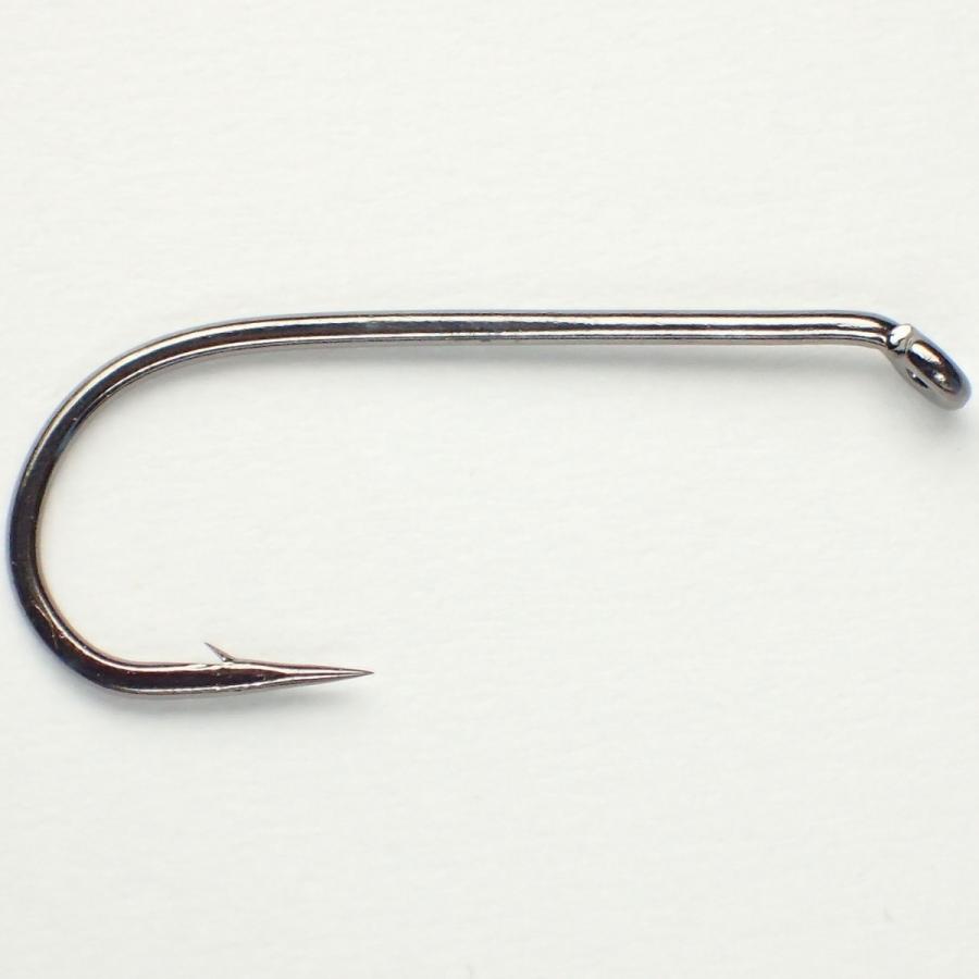 n-VISION フライフック FD1 NSブラック 100本入り ドライフライ用 国産