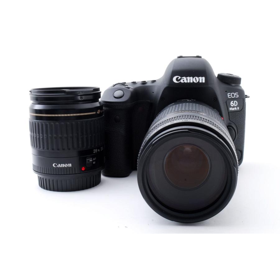 キヤノン（Canon） Canon EOS 6D Mark II 標準&超望遠＆単焦点トリプル
