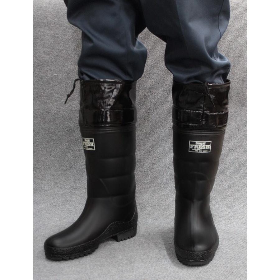 第一ゴム 紳士フレッシュ 黒 防寒長靴 : シューズショップ