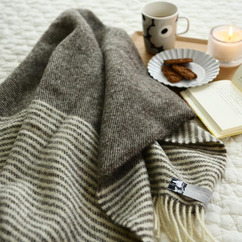 シルケボー ブランケット Silkeborg Uldspinderi ハーフケット 85cm