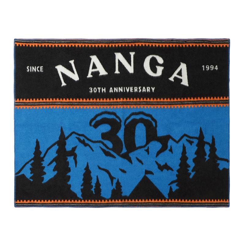 ナンガ NANGA 30TH ANNIVERSARY BLANKET F BLUE : ナチュラム