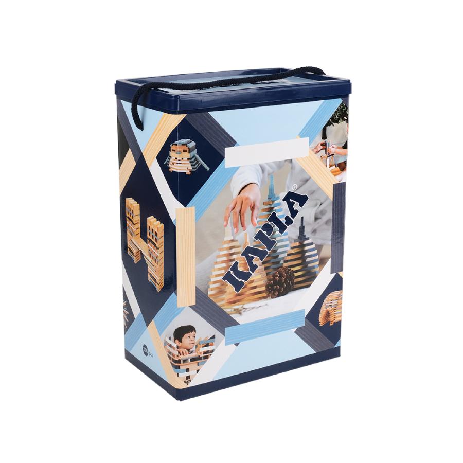 KAPLA カプラ カプラ200 ウインターセット 小冊子付き 白木 ブルー