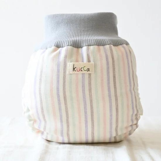 kucca クッカ パンツ型布おむつカバー マシュマロラベンダー Lサイズ