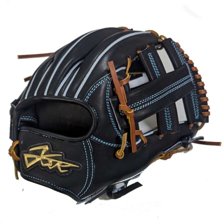 YellStory 硬式グローブ エールストーリー ブラック×タン キップレザー