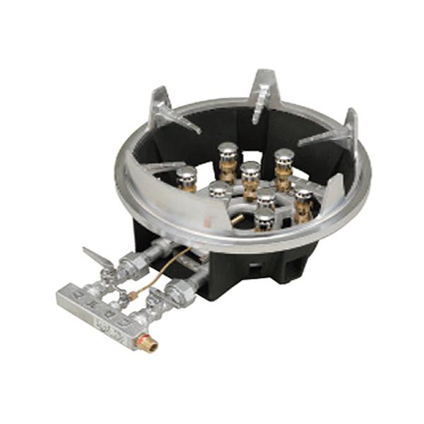 業務用鋳物コンロ ガスバーナー マルゼン スーパージャンボバーナー