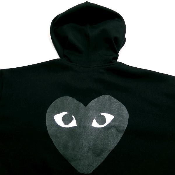 PLAY COMME des GARCONS プレイコムデギャルソン ジップ パーカー ZIP