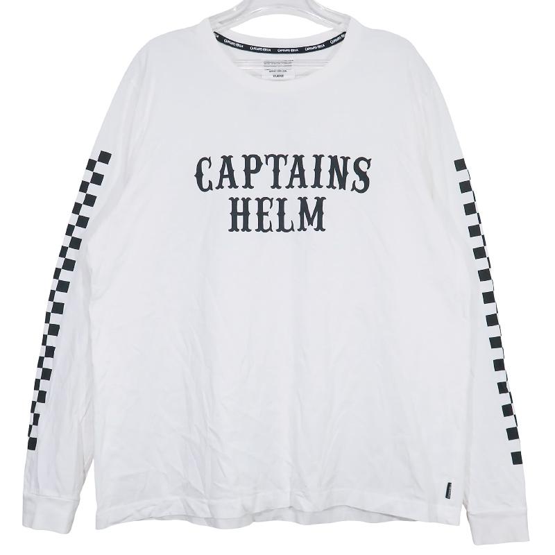 Captains Helm（キャプテンズヘルム） CHECKER L/S TEE チェッカー