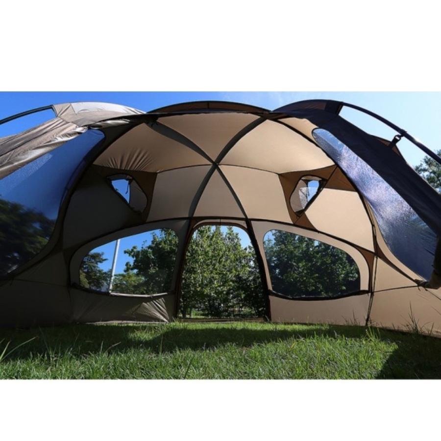 W!WO テント ヤクドーム350 ファミリー グランドシート付 セット 4~5人