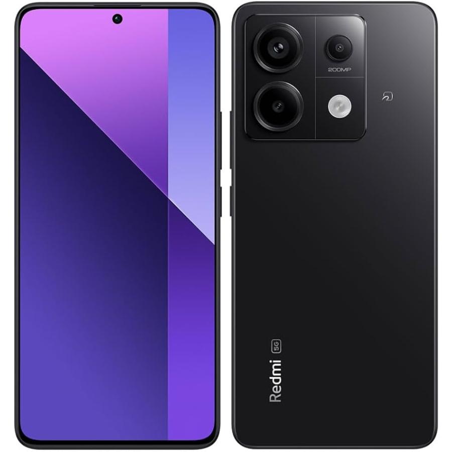 Redmi 新品 Note 13 Pro 5G XIG05 ミッドナイトブラック【8GB 256GB