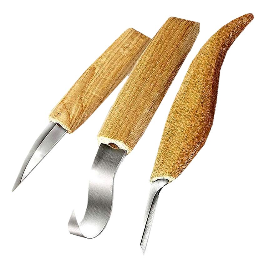 カービングナイフ セット 彫刻刀 木工 木彫り フックナイフ ブレード