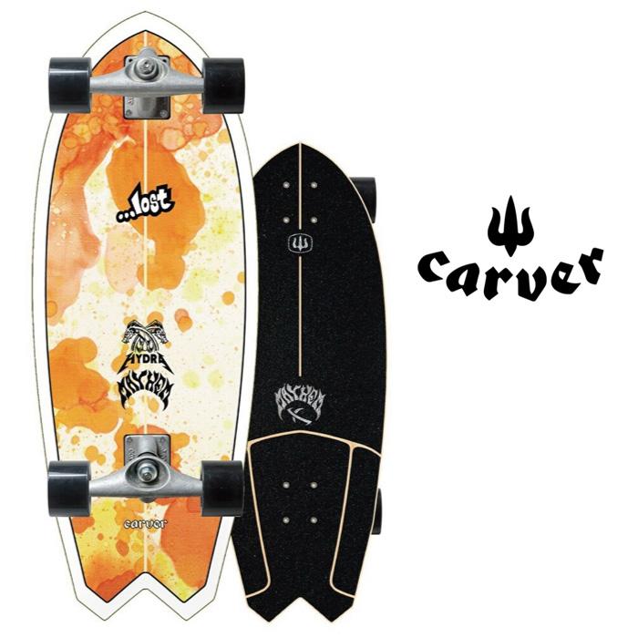 carver（カーバー） スケートボード × LOST HYDRA CX トラック