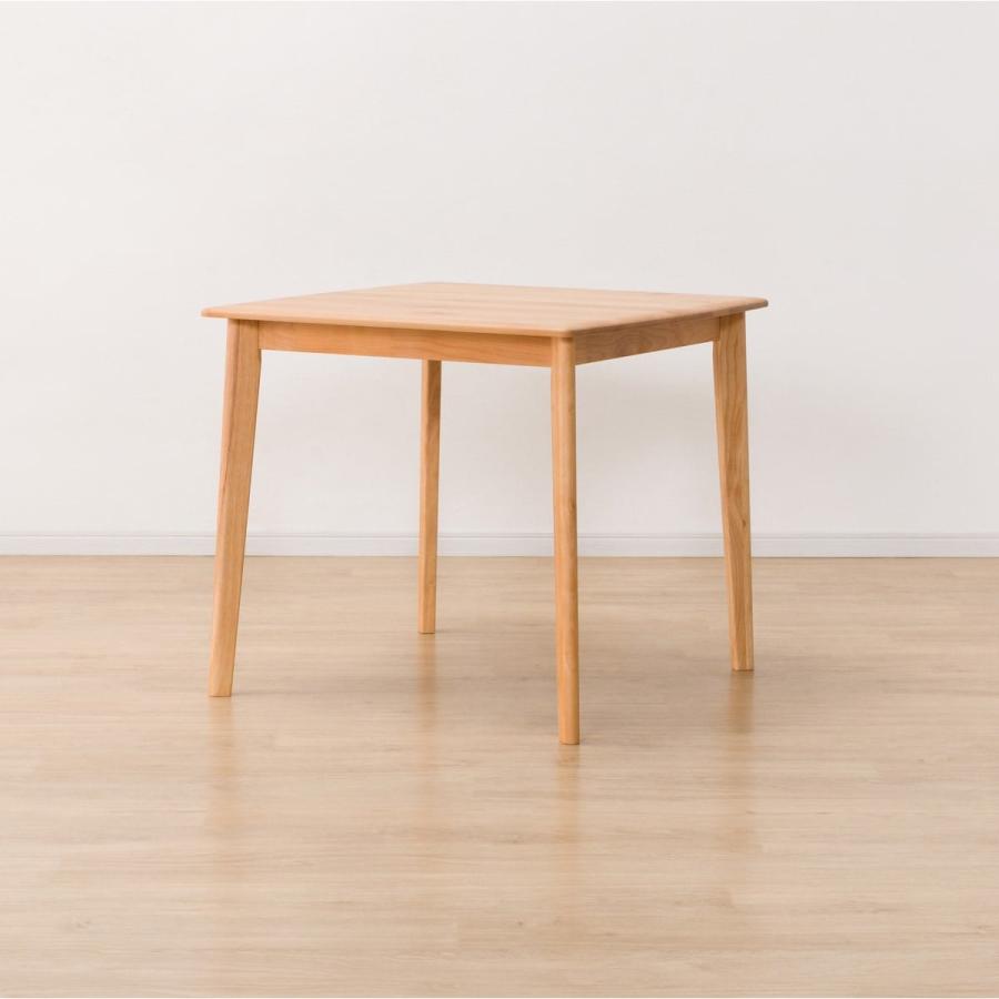 ニトリ（NITORI） 幅80 ダイニングテーブル(アルナスDF 80 LBR) 2人用