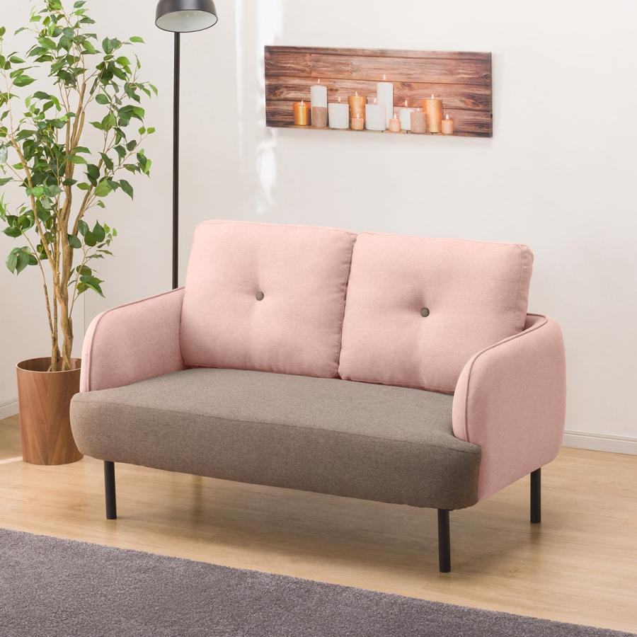 ニトリ（NITORI） カジュアル コンパクトソファ 2人掛け布張りソファ