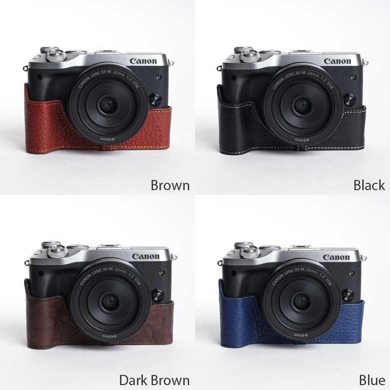 EOS DIGITAL Canon M6 専用 レザー ケース 8colors TP Original カメラ