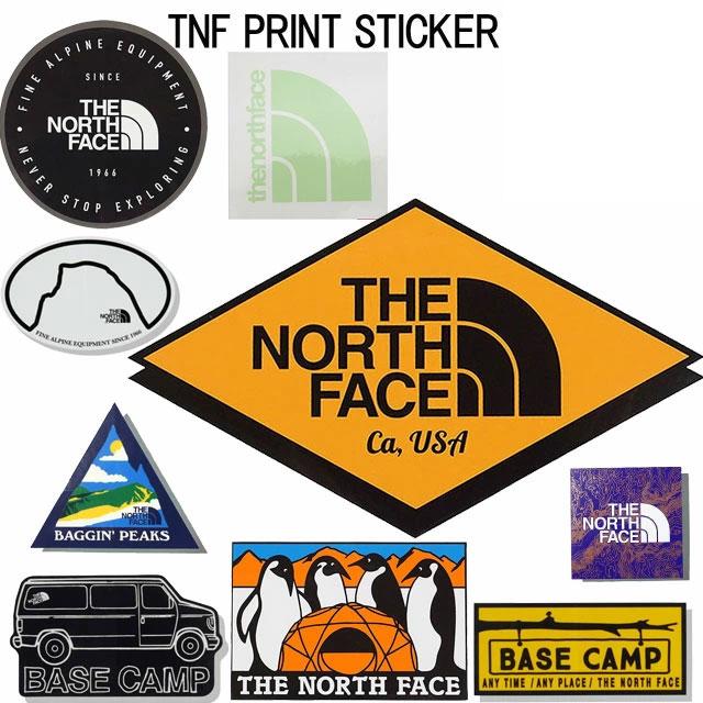 THE NORTH FACE（ザ ノースフェイス） 爆買 TNFプリントステッカー