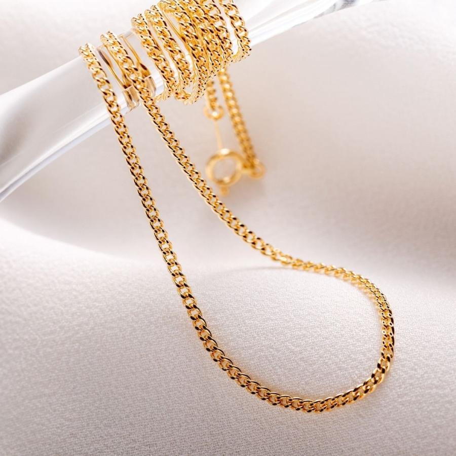 ネックレス チェーン 18金 喜平 メンズ レディース 45cm 1,65mm 1,8g