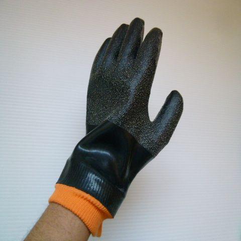 左手 ゴム手袋 厚手ゴム手袋滑り止め付ニューローブDX 左手用 30枚