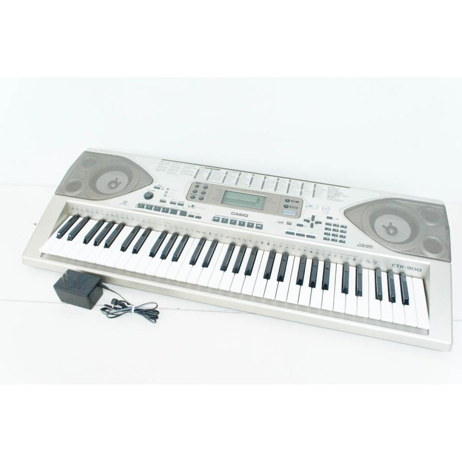 中古 カシオCASIO ベーシックキーボード 電子キーボード 61鍵 CTK-900