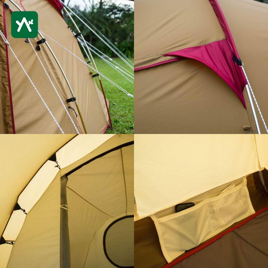 snow peak（スノーピーク） ヴォールト SDE-080RH 4人用テント