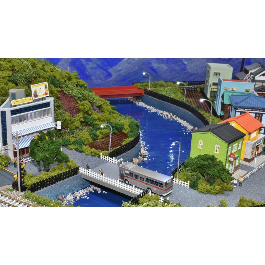 トミックス 【照明付き】鉄道模型 ジオラマレイアウト Nゲージ用 単線