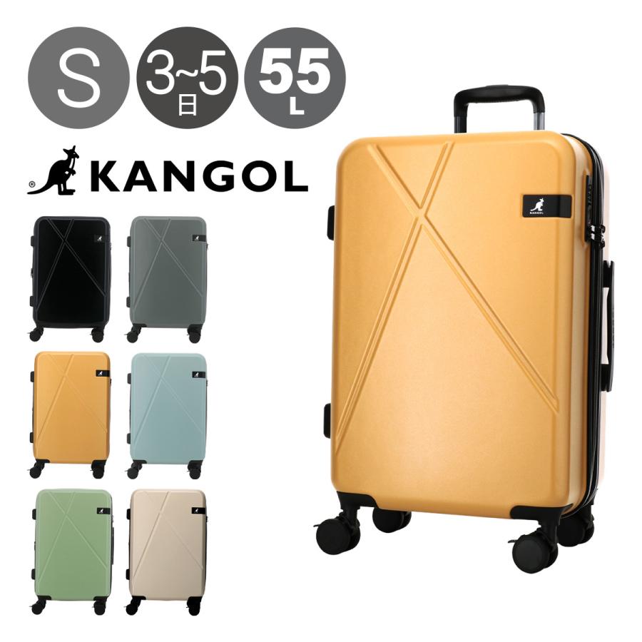 KANGOL（カンゴール） スーツケース 49(55)L 38cm 3.8kg クロスエイト