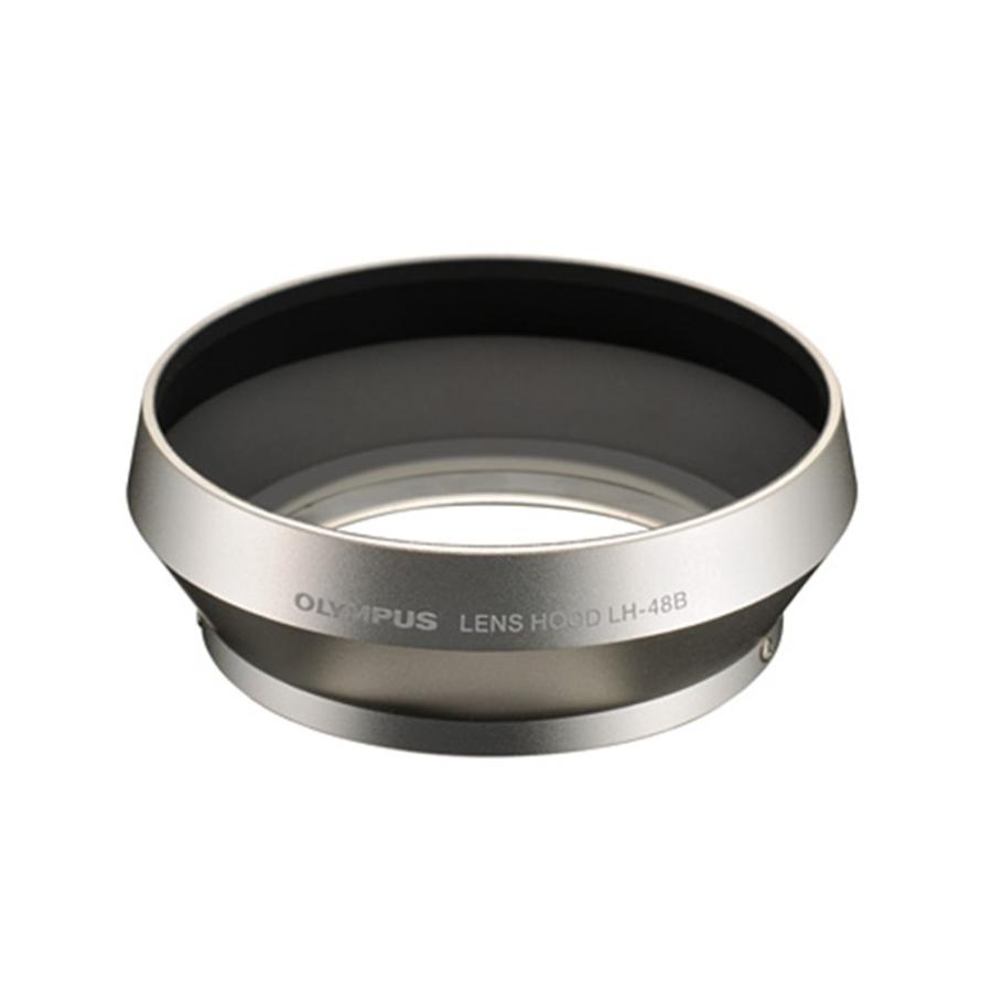 オリンパス（OLYMPUS） 金属レンズフード LH-48B シルバー【生産完了