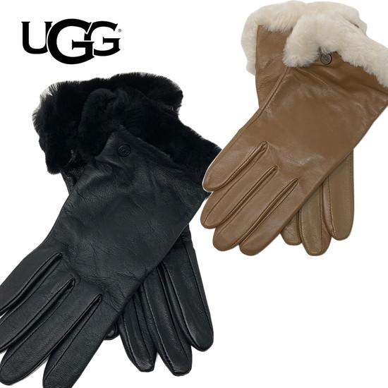 UGG（アグ） 並行輸入品 手袋 スマホ対応 シープスキン ヴェント