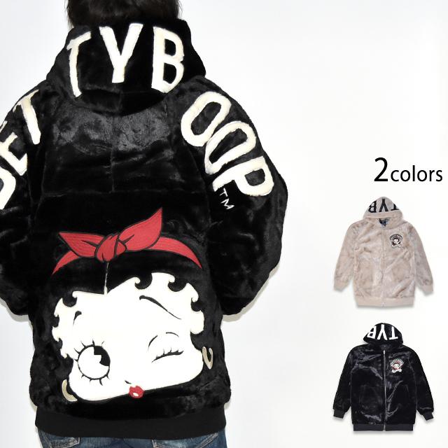 BETTY×ネバーマインド ロング丈ファージャケット NEVER MIND BBN-2528