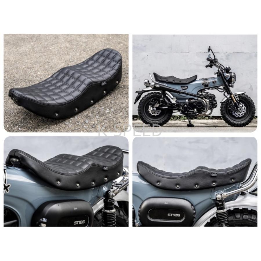 K-SPEED Diablo DAX ST125 DX040 ラクダシート タックロール チョビ3段