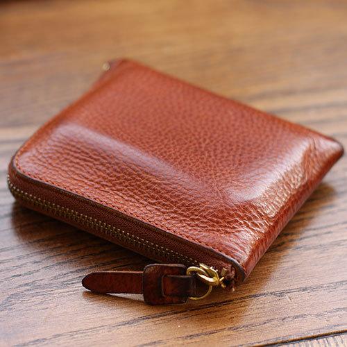 池之端銀革店 ビスポーク ミネルバボックス L字ウォレット OT-WL007 1