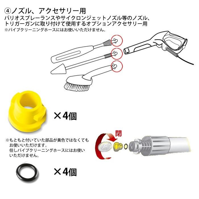 ケルヒャー（KARCHER） 高圧洗浄機用 Oリングセット : Sanwa Kihan