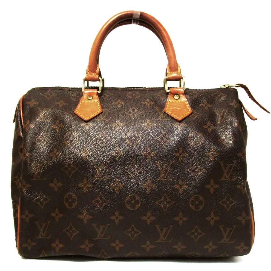 ルイ ヴィトン ボストンバッグ M41108 モノグラム スピーディー30 茶系