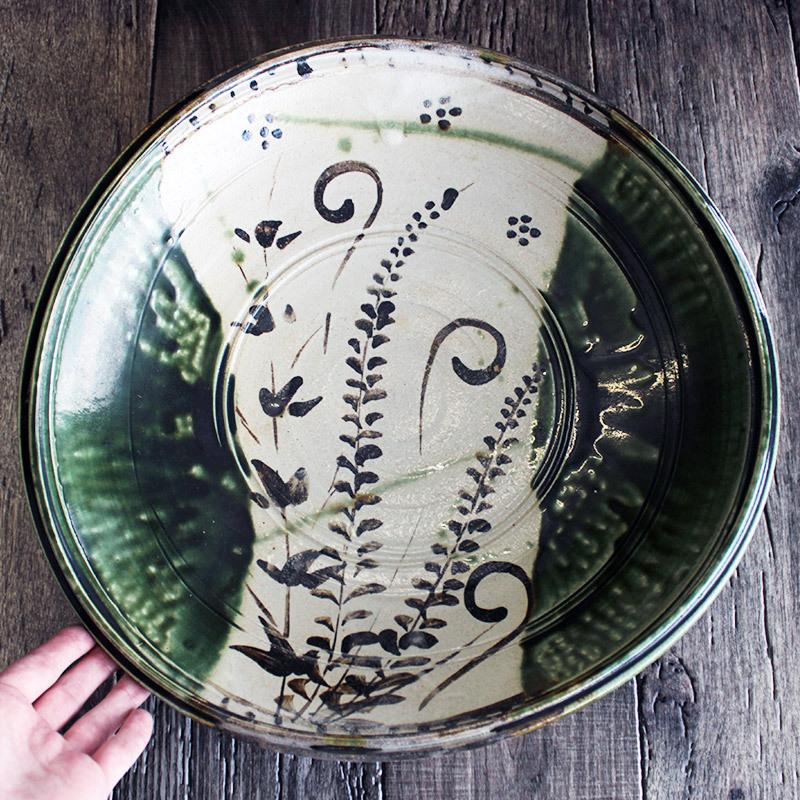 大鉢 和食器 織部焼 おりべ 美濃地方 大皿 東農地方 陶器 美濃焼