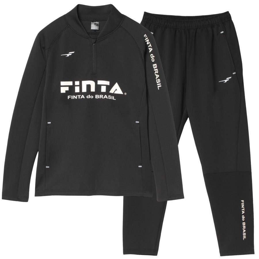 FINTA（フィンタ） サッカー フットサル メンズ ハーフジップ ジャージ