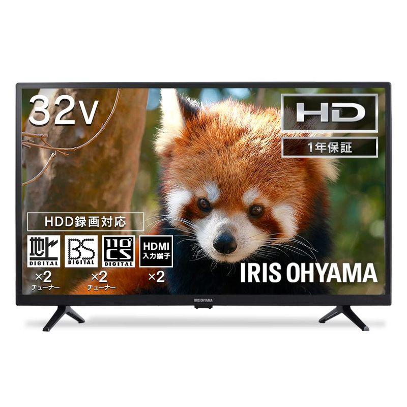 アイリスオーヤマ テレビ 32V型 2K 液晶テレビ 32WD2B Wチューナー搭載