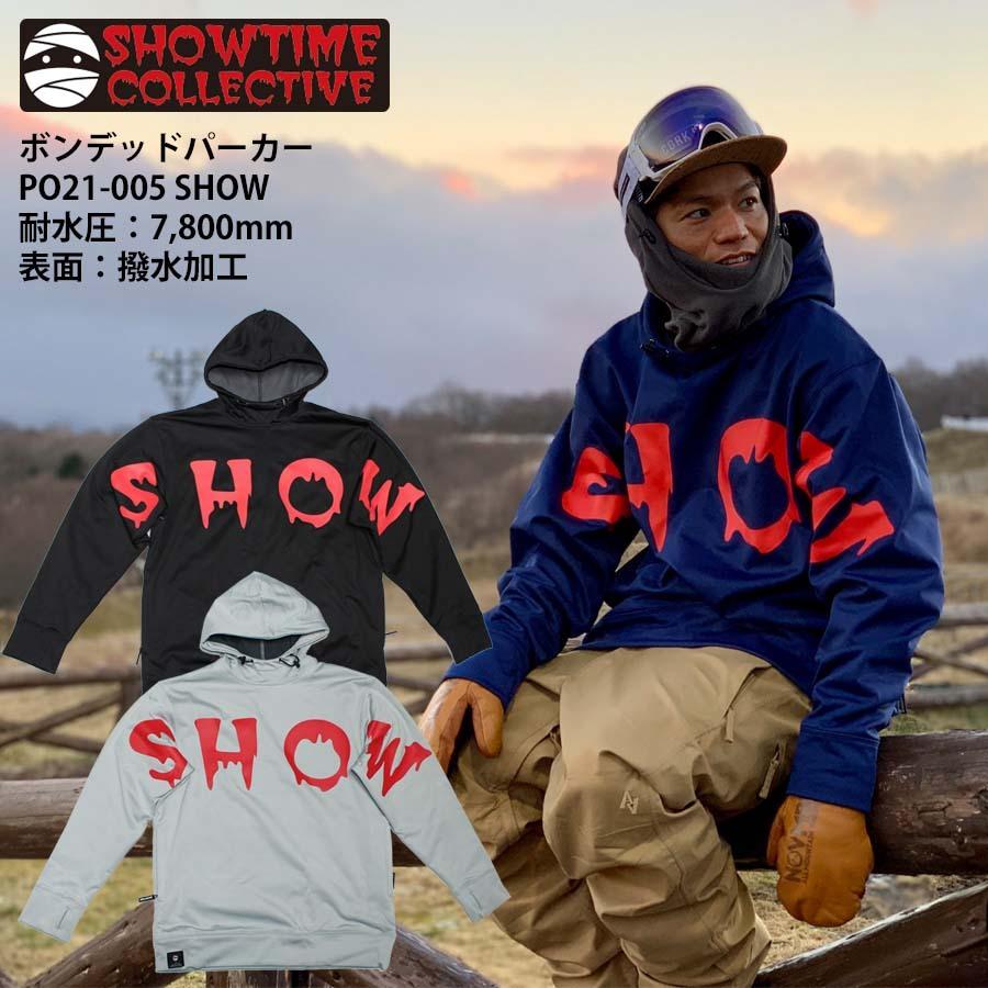 SHOWTIME COLLECTIVE グラトリ ボンデッドパーカー スノボ ウェア