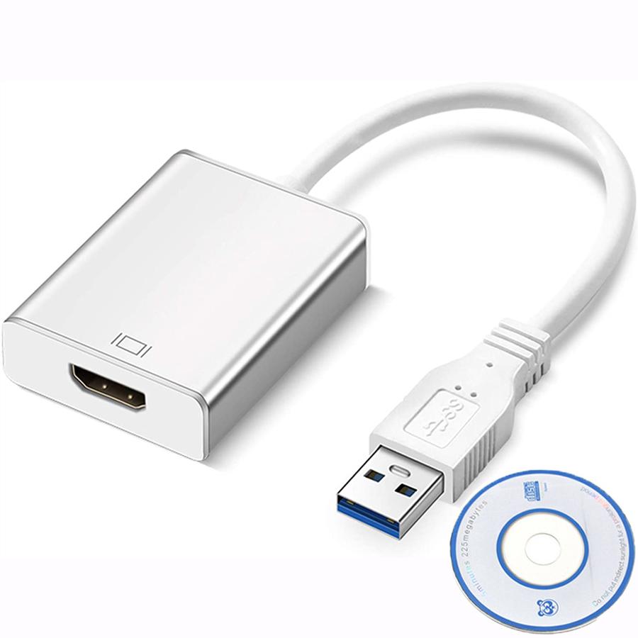 USB HDMI 変換アダプタ ドライバCD付属 3.0 to 変換 ケーブル 5Gbps