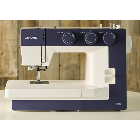 JANOME（ジャノメ） ジャノメ電動ミシン1522BL（ブルー） : そーいん