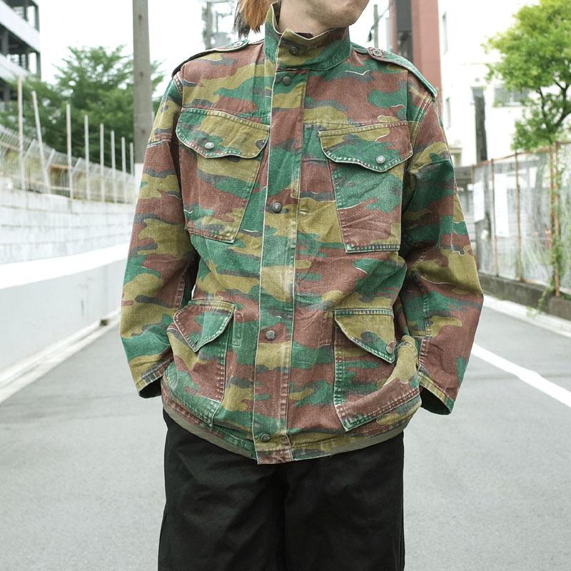 ベルギー軍 ジグソーカモ コンバットジャケット 90年代初期 USED