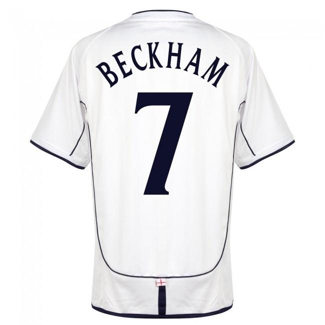 デビッド・ベッカム ユニフォーム ジャージ イングランド代表 ホーム