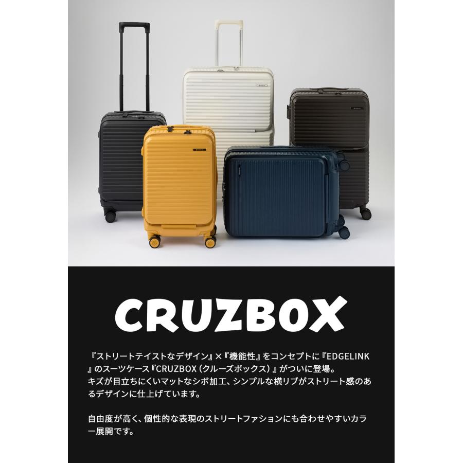 最大53% 2/27から エッジリンク スーツケース Mサイズ 64L 軽量 中型