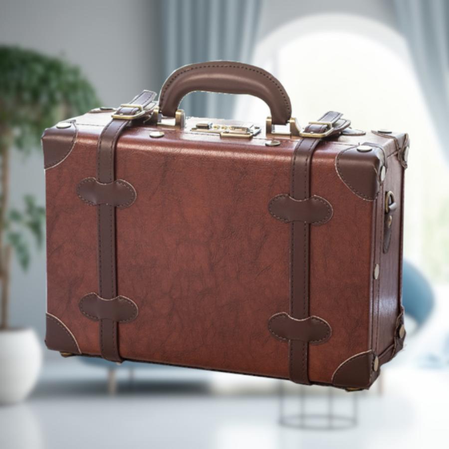 ミニトランク アンティーク調 レトロ 横幅32cm : セレクトショップ