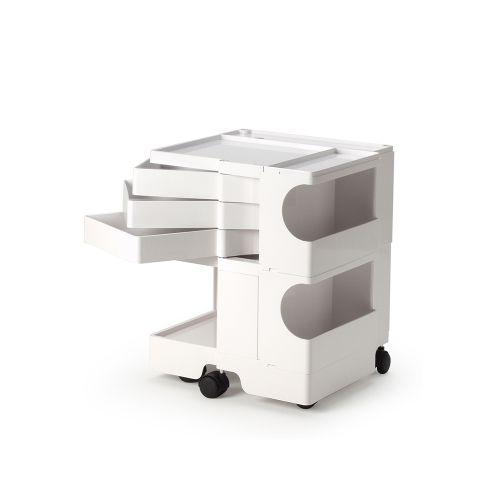 Joe Colombo（ジョエ・コロンボ） ボビーワゴン 2段3トレイ ホワイト