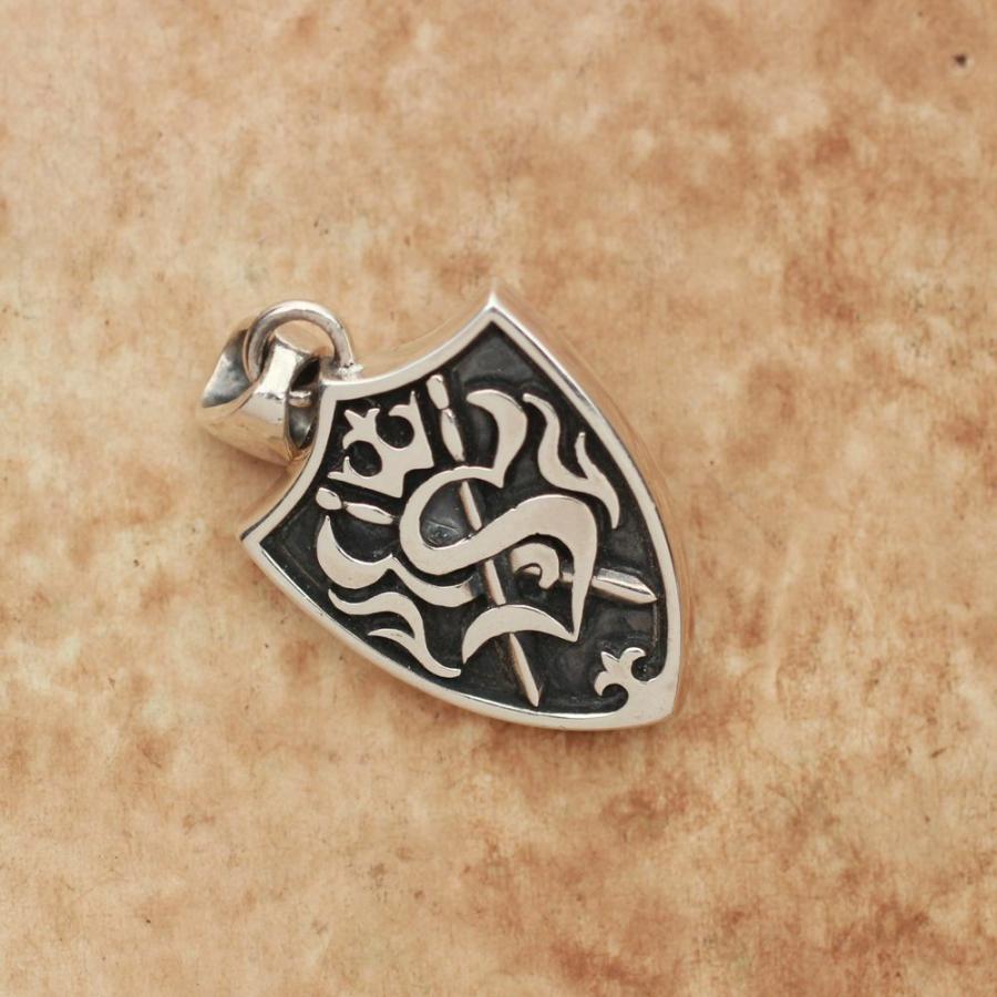 S'FACTORY アクセサリー エンブレム ペンダントトップ Silver925 : S