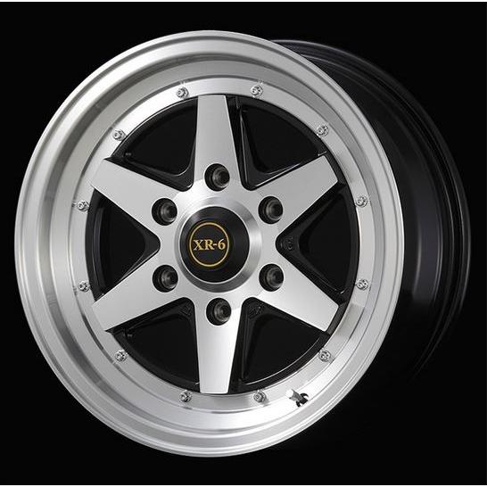 ファブレス XR-6 ブラックポリッシュ17インチ 【厳選輸入215/60R17