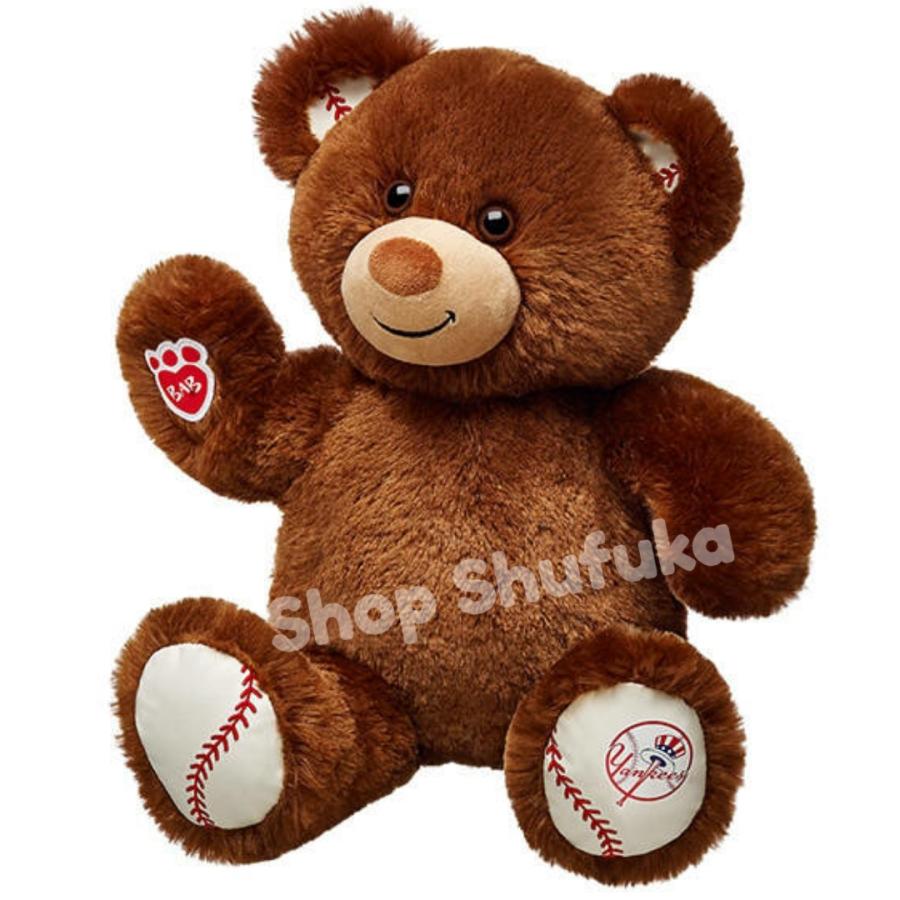 NY☆ニューヨークヤンキース テディベア くま クマ ぬいぐるみ NY