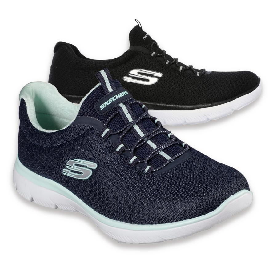 SKECHERS（スケッチャーズ） レディース スニーカー 12980 BKW NVAQ