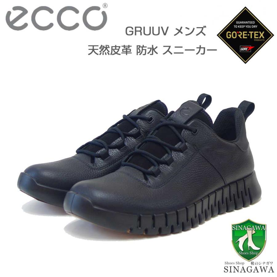 ecco（エコー） ECCO GRUUV GORE-TEX MEN'S SNEAKER ブラック