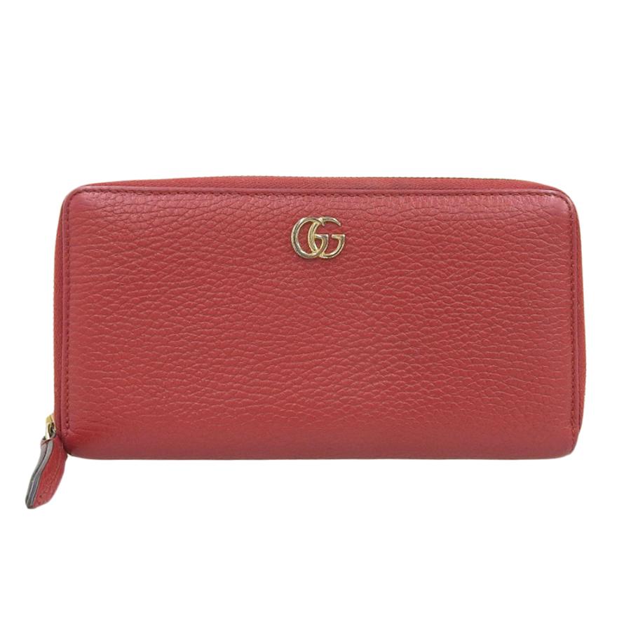 GG Marmont グッチ GUCCI GGマーモント ラウンドファスナー長財布